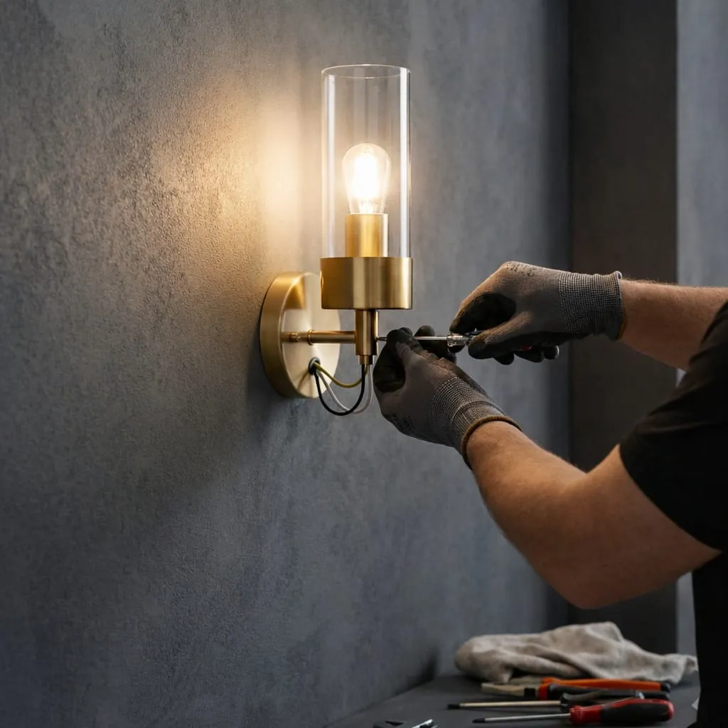 Chandelier Installation