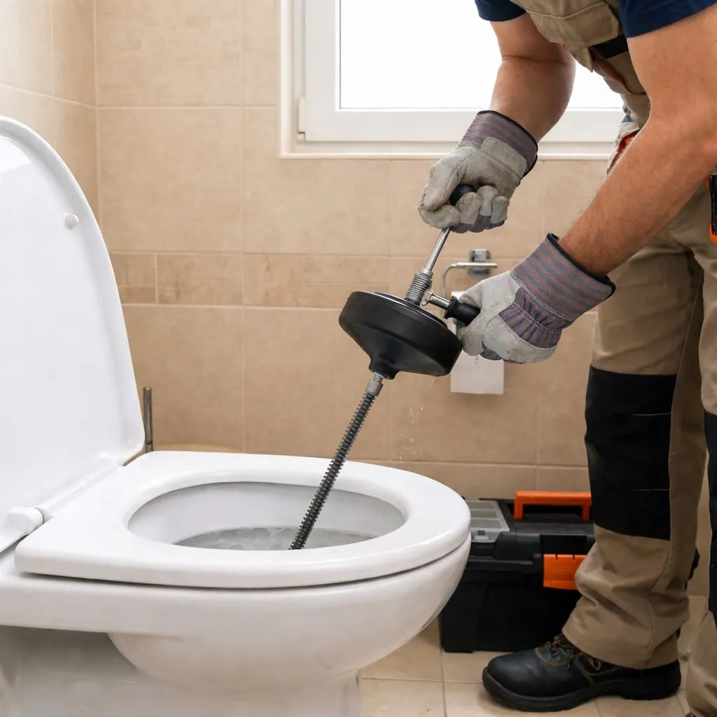 Toilet Pot Blockage Removal: