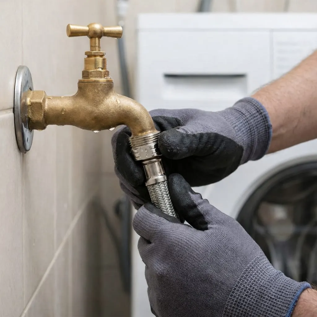 Washing Machine Inlet Pipe Installation