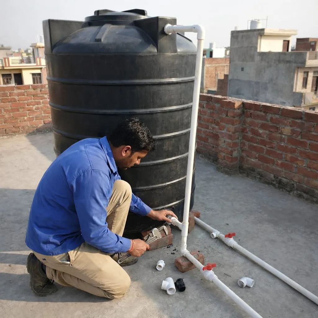 Overhead Tank Installation